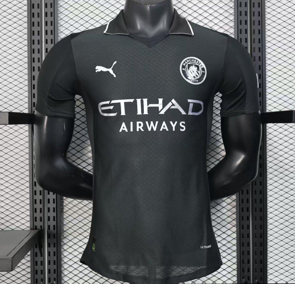 Player Version 25/26 Manchester City Black Concept Jersey