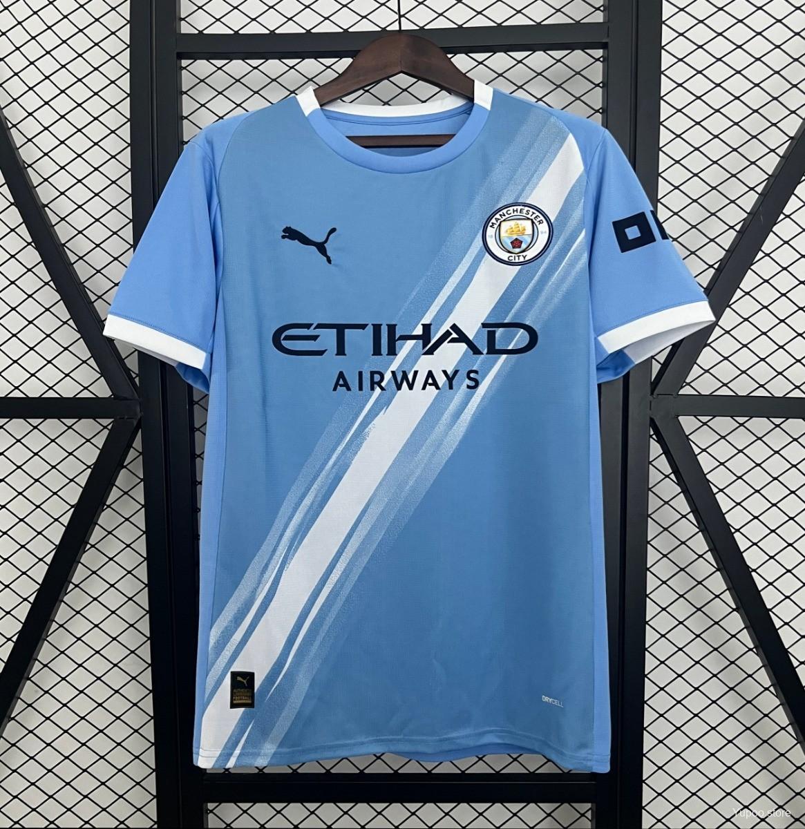 Player Version 25/26 Manchester City Home Jersey