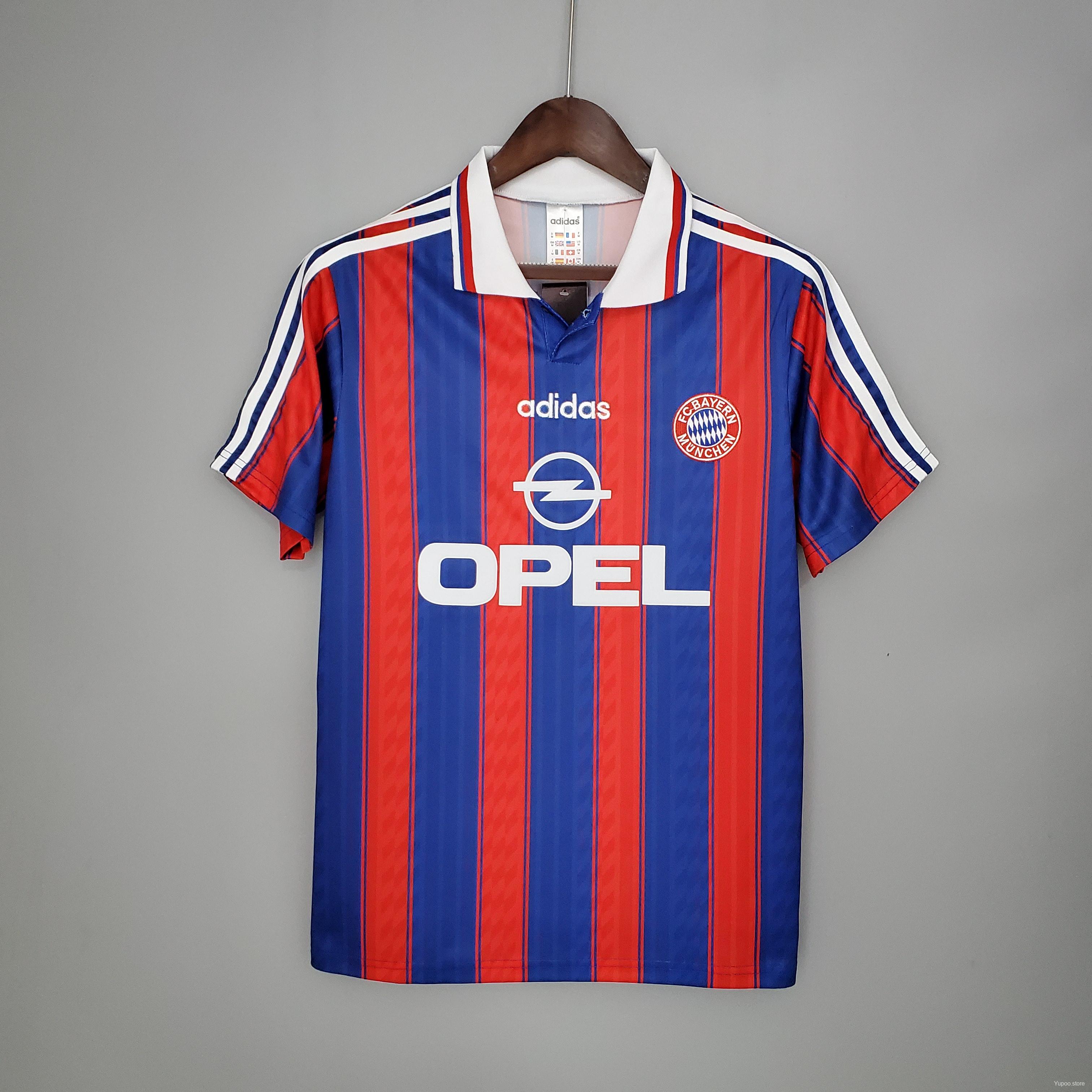 Retro Bayern Munich 95/97 Home Soccer Jersey