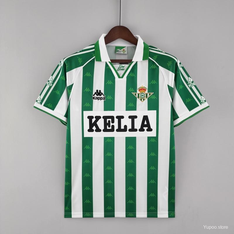 Retro Real Betis 96/97 Home Soccer Jersey